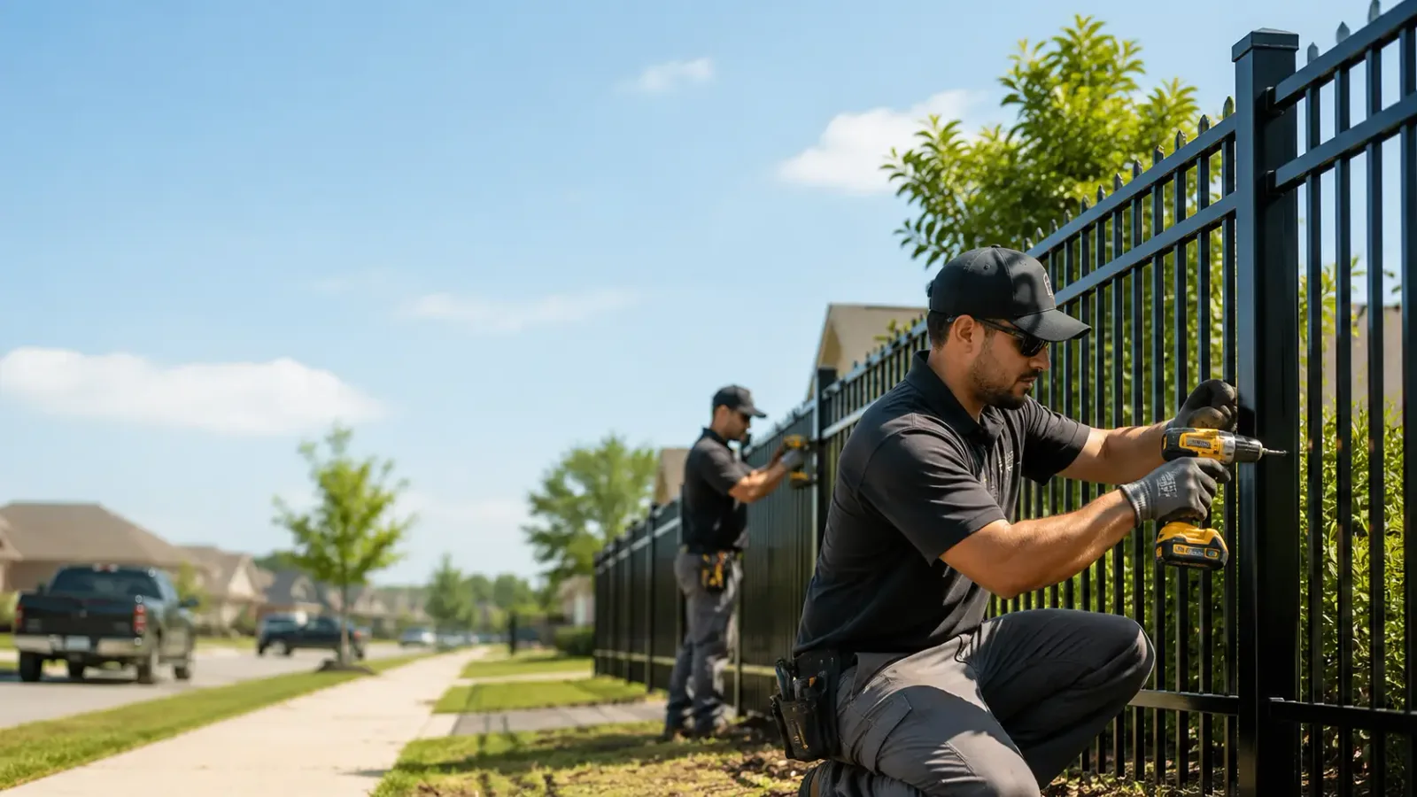 Metal Fence Installation in La Grange, TX